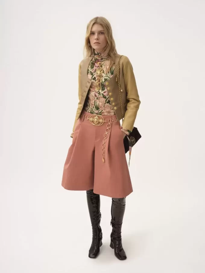 Small Chloé Heritage shoulder bag in velvet Small Chloé Heritage shoulder bag in velvet