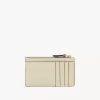 Small Chloé Iconic purse with card slots in croco-effect leather