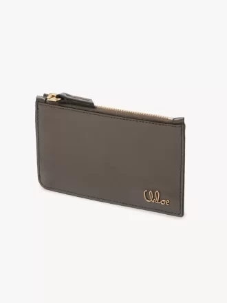 Small Chloé Iconic purse with card slots in shiny leather
