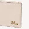 Small Chloé Iconic purse with card slots in shiny leather