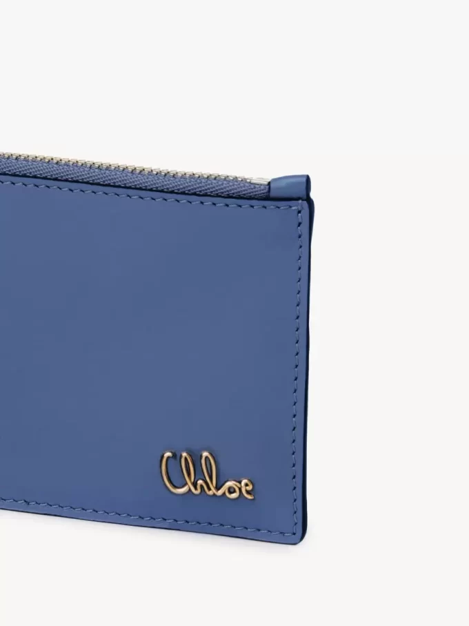 Small Chloé Iconic purse with card slots in shiny leather