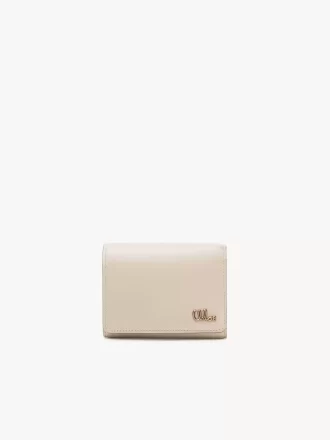 Small Chloé Iconic tri-fold with coin pocket in shiny leather