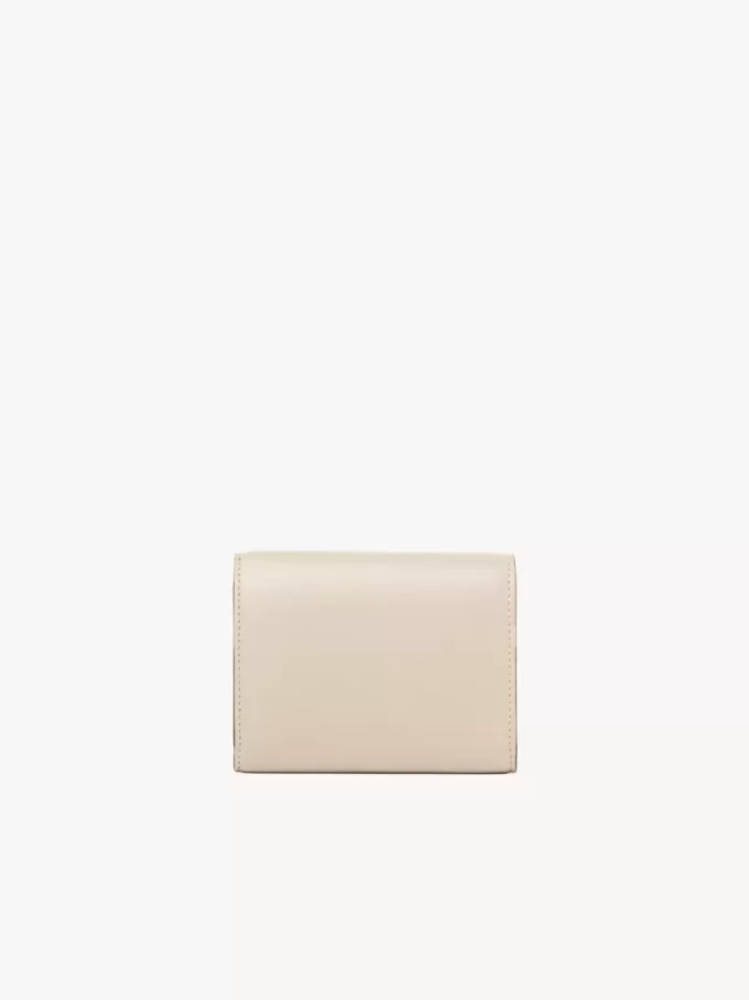 Small Chloé Iconic tri-fold with coin pocket in shiny leather