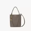 Small Chloé Spin tote bag in grained leather Small Chloé Spin tote bag in grained leather