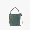 Small Chloé Spin tote bag in grained leather Small Chloé Spin tote bag in grained leather