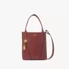 Small Chloé Spin tote bag in grained leather Small Chloé Spin tote bag in grained leather