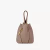 Small Chloé Spin tote bag in grained leather Small Chloé Spin tote bag in grained leather