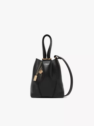 Small Chloé Spin tote bag in grained leather