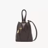 Small Chloé Spin tote bag in grained leather Small Chloé Spin tote bag in grained leather