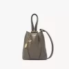 Small Chloé Spin tote bag in grained leather Small Chloé Spin tote bag in grained leather