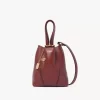 Small Chloé Spin tote bag in grained leather Small Chloé Spin tote bag in grained leather