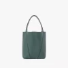 Small Chloé Spin tote bag in grained leather Small Chloé Spin tote bag in grained leather