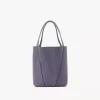 Small Chloé Spin tote bag in grained leather Small Chloé Spin tote bag in grained leather