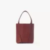 Small Chloé Spin tote bag in grained leather Small Chloé Spin tote bag in grained leather