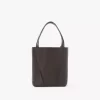 Small Chloé Spin tote bag in grained leather Small Chloé Spin tote bag in grained leather