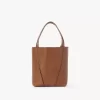 Small Chloé Spin tote bag in grained leather Small Chloé Spin tote bag in grained leather