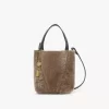 Small Chloé Spin tote bag in shearling Small Chloé Spin tote bag in shearling