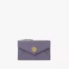 Small Envelope purse with card slots in grained leather Small Envelope purse with card slots in grained leather