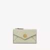 Small Envelope purse with card slots in grained leather Small Envelope purse with card slots in grained leather