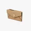 Small Envelope purse with card slots in grained leather Small Envelope purse with card slots in grained leather