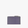 Small Envelope purse with card slots in grained leather Small Envelope purse with card slots in grained leather