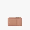 Small Envelope purse with card slots in grained leather Small Envelope purse with card slots in grained leather