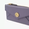Small Envelope purse with card slots in grained leather Small Envelope purse with card slots in grained leather