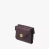 Small Envelope tri-fold in grained leather Small Envelope tri-fold in grained leather