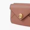 Small Envelope tri-fold in grained leather Small Envelope tri-fold in grained leather