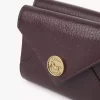 Small Envelope tri-fold in grained leather Small Envelope tri-fold in grained leather
