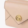 Small Envelope tri-fold in grained leather Small Envelope tri-fold in grained leather