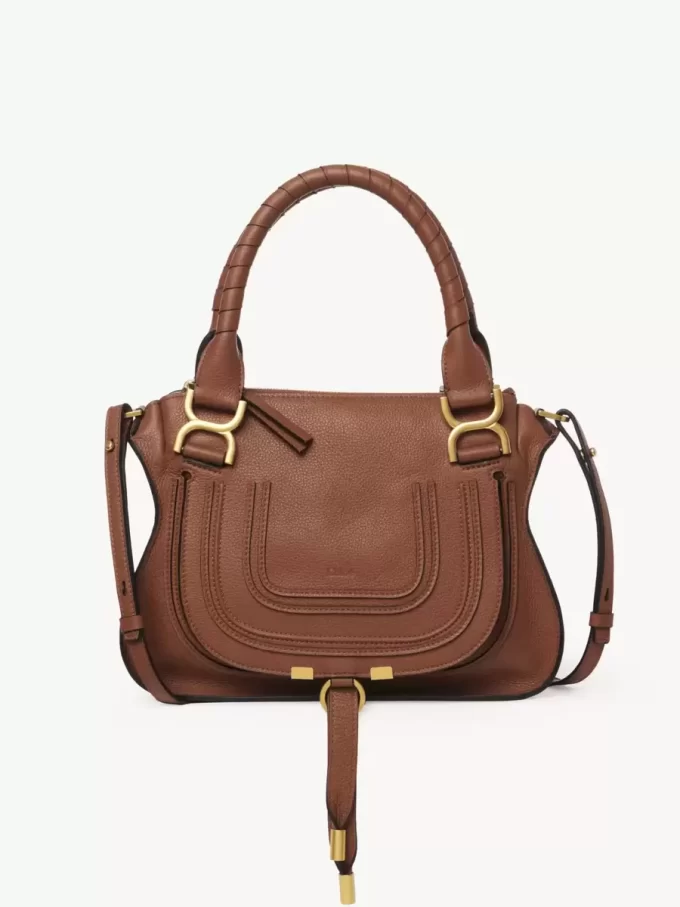 Small Marcie bag in grained leather Small Marcie bag in grained leather