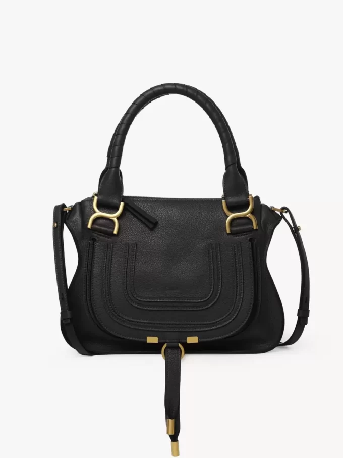 Small Marcie bag in grained leather Small Marcie bag in grained leather