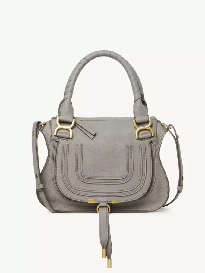 Small Marcie bag in grained leather Small Marcie bag in grained leather