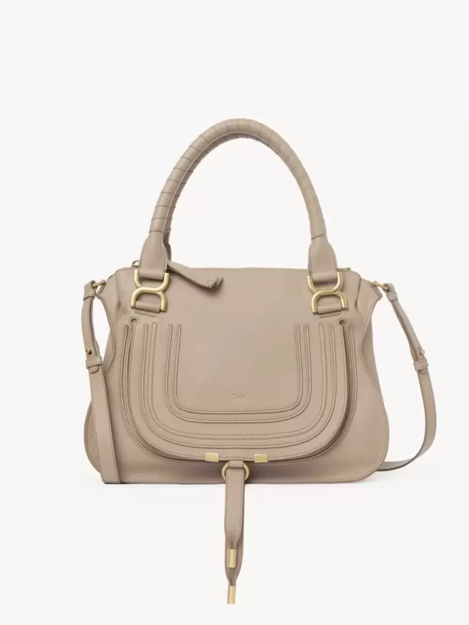 Small Marcie bag in grained leather Small Marcie bag in grained leather