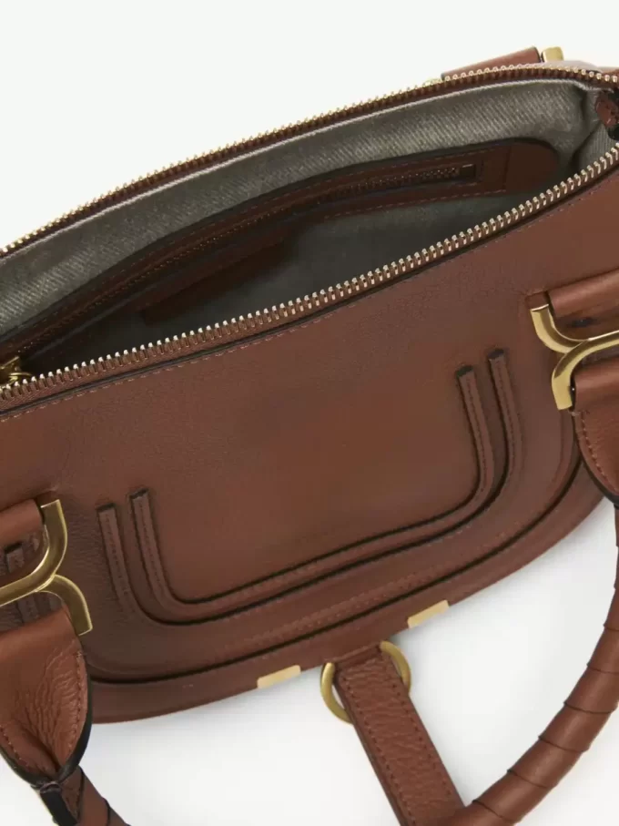 Small Marcie bag in grained leather Small Marcie bag in grained leather