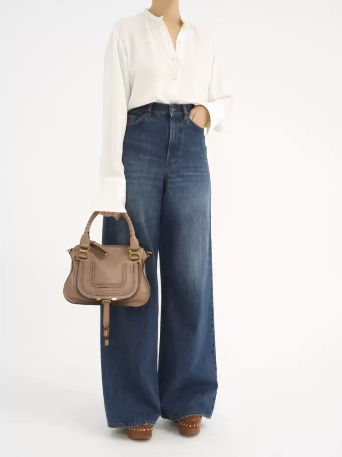 Small Marcie bag in shiny leather Small Marcie bag in shiny leather