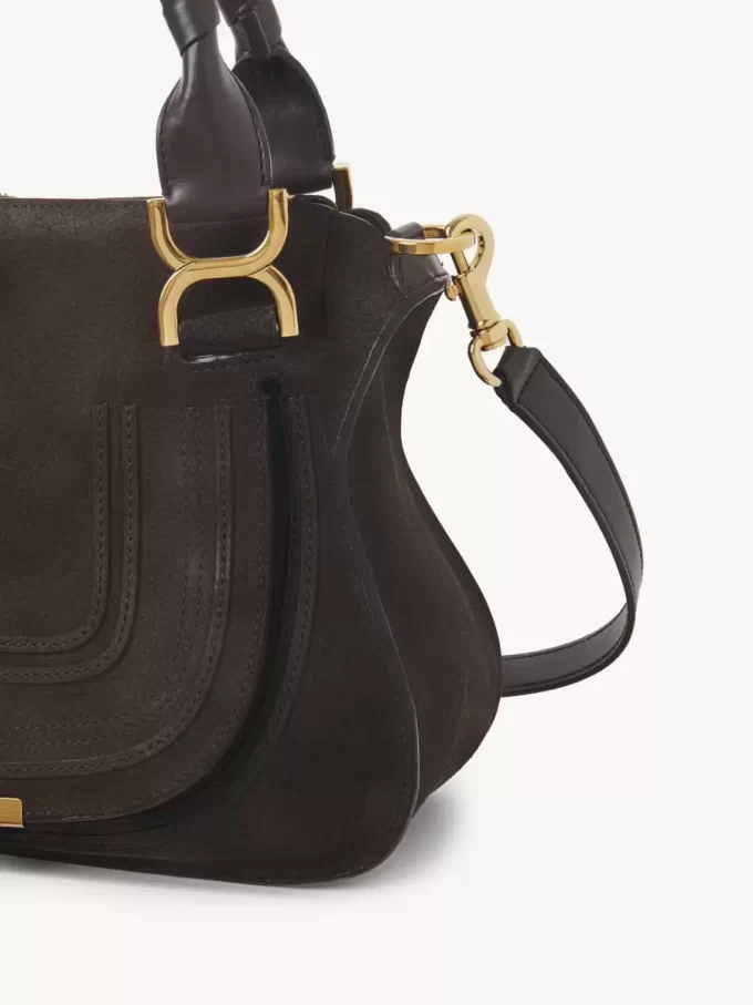 Small Marcie bag in suede leather Small Marcie bag in suede leather