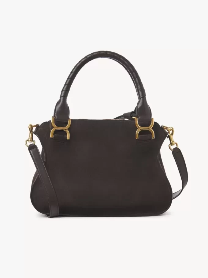 Small Marcie bag in suede leather Small Marcie bag in suede leather