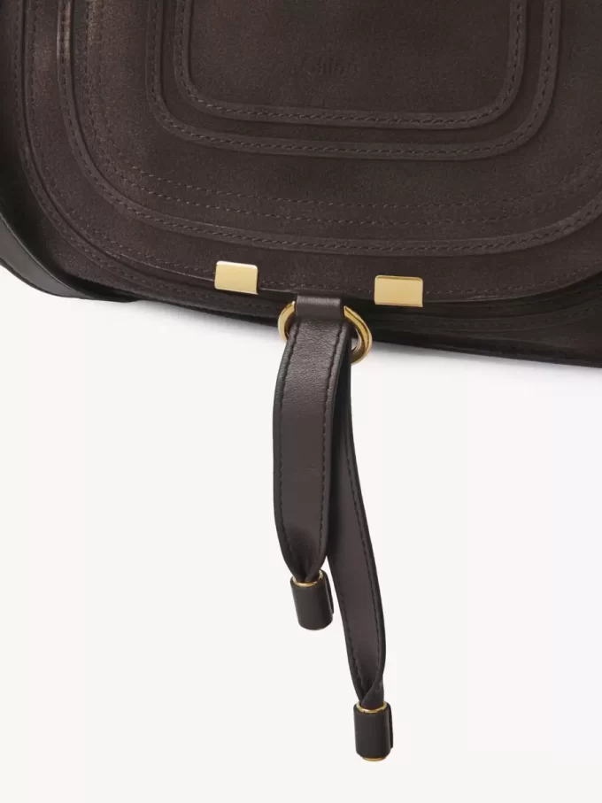 Small Marcie bag in suede leather Small Marcie bag in suede leather