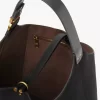 Small Marcie hobo bag in grained leather Small Marcie hobo bag in grained leather