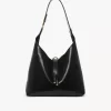 Small Marcie hobo bag in shiny leather