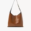 Small Marcie hobo bag in shiny leather Small Marcie hobo bag in shiny leather