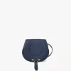 Small Marcie saddle bag in grained leather Small Marcie saddle bag in grained leather