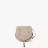 Small Marcie saddle bag in grained leather Small Marcie saddle bag in grained leather