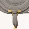 Small Marcie saddle bag in grained leather Small Marcie saddle bag in grained leather
