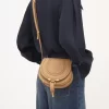 Small Marcie saddle bag in grained leather Small Marcie saddle bag in grained leather