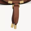 Small Marcie saddle bag in grained leather Small Marcie saddle bag in grained leather