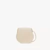 Small Marcie saddle bag in grained leather Small Marcie saddle bag in grained leather
