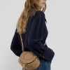 Small Marcie saddle bag in grained leather Small Marcie saddle bag in grained leather